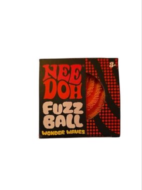 NEW NEE DOH Fuzz Ball Wonder Waves - Orange